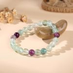 Exclusive: Rainbow Fluorite Healing Bracelet - Buddha & Karma