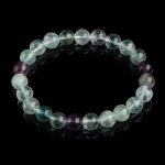 Exclusive: Rainbow Fluorite Healing Bracelet - Buddha & Karma