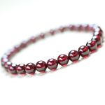 Red Garnet Stone Bracelet - Reignite Your Passion & Love - Buddha & Karma