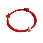 Red String Fu Lucky Bracelet - Buddha & Karma