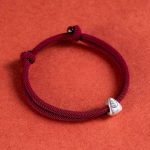 Red String Fu Lucky Bracelet - Buddha & Karma