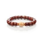 Tibetan Guardian Spirit Natural Yak Bone Bracelet - Buddha & Karma