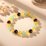 Triple Success Bracelet – Citrine, Aventurine, Garnet