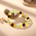 Triple Success Bracelet – Citrine, Aventurine, Garnet