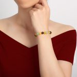 Triple Success Bracelet – Citrine, Aventurine, Garnet