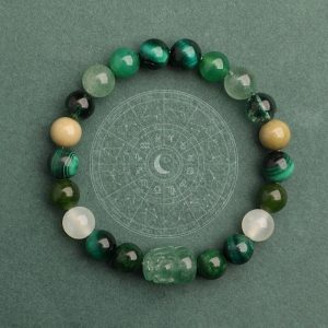 Five Elements Crystal Pixiu Bracelets - Balance & Prosperity - Buddha & Karma