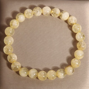 Natural Golden Rutilated Quartz Bracelet – Prosperity & Confidence